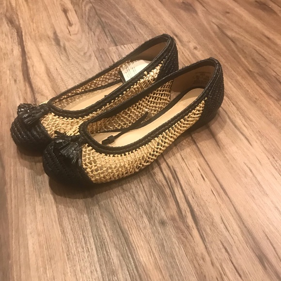 Zara Braided Raffia Flats - Picture 7 of 7